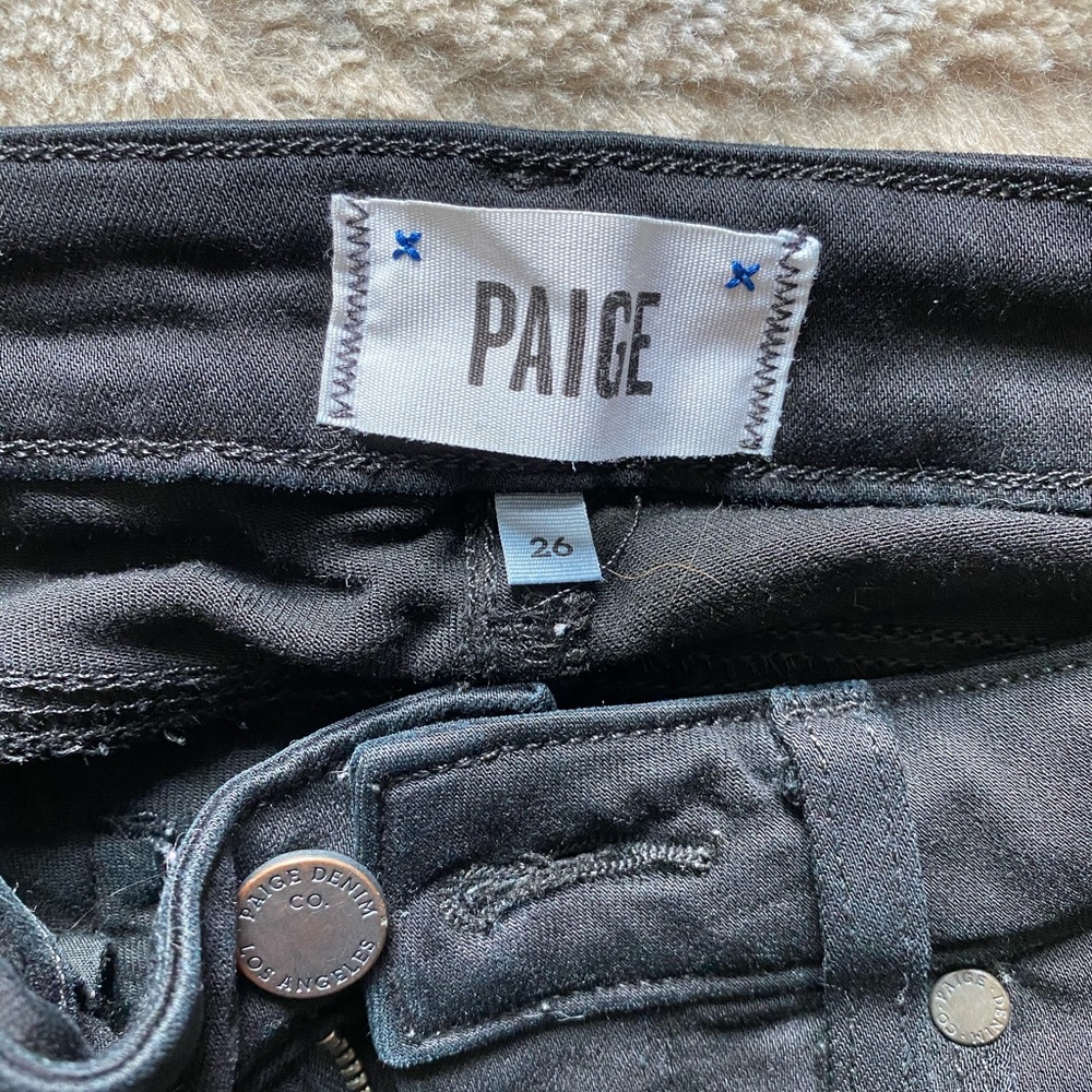 Skinny cropped Paige jeans